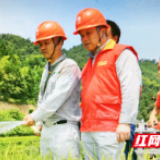 新宁：田间地头活跃着一支用电服务队