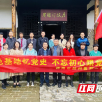 邵阳市脑科医院：红色基地忆党史 不忘初心跟党走