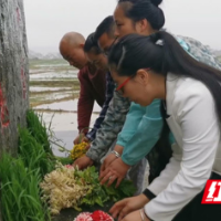 邵阳绥宁：民众自发缅怀袁隆平院士