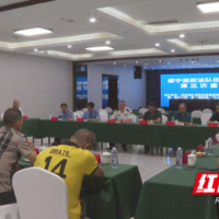 绥宁县召开政法队伍教育整顿第三次座谈会