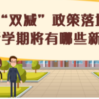 动漫丨“双减”政策落地后，新学期将有哪些新变化？