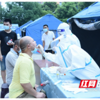快速响应 有序开展 ——北塔进行核酸检测演练