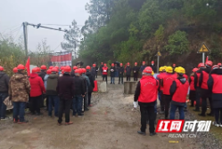 新宁县堡口电站:桃花坝水闸除险加固一期工程顺利开工