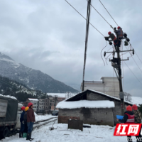 武冈市：千名党员干部合力抗冰雪天气 守护群众平安