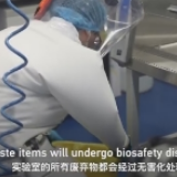 CGTN独家探访武汉国家生物安全实验室：没有得到许可，一只蚊子都飞不进去