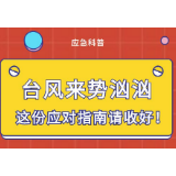 【应急科普】台风来势汹汹 这份应对指南请收好！