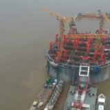 江苏:常泰长江大桥进入施工关键节点 新技术保障重大工程建设平稳推进