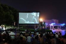 让城乡夜晚“有声有色” 湘潭县6000余场公益电影露天放映