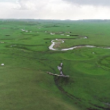 【幸福花开新边疆】牧云山顶，尽览莫日格勒河浩浩汤汤