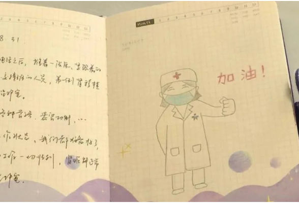 暖哭！长沙医护为肾移植患儿手绘“打怪日记”