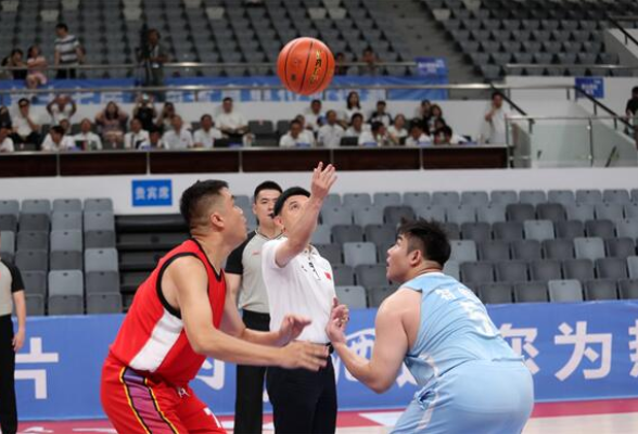 2023湖南省直单位篮球赛在贺龙体育馆开幕
