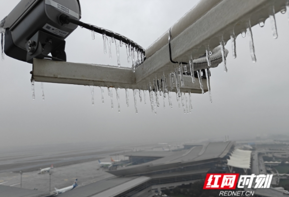 湖南空管分局气象台提前预测长沙机场冻雨，协同机场保障航班零返航、零备降