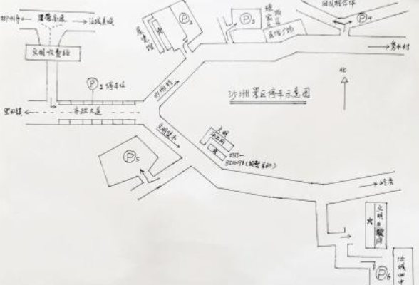 《沙洲日记》丨朱所长的手绘地图