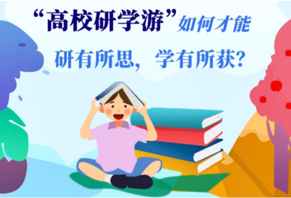 图解：“高校研学游”如何才能研有所思，学有所获？