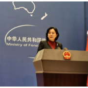 华春莹说希望有更多正能量的中日人民交往故事