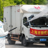 【组图】“守沪者联盟”丨探访上海抗疫一线:为期半个月的环境消杀再度启动