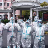 （上海战疫录）加拿大志愿者Doyon的“初心”：想真正成为社区中的一员