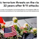 【透视】“9·11”恐袭22周年：美国国内恐怖主义盛行，暴力极端分子成新威胁