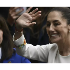 辛鲍姆宣誓就任墨西哥总统