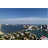 青岛西海岸冬季海滨风景 新城蓝海的曼妙相拥