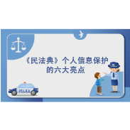 335.《〈民法典〉个人信息保护的六大亮点》 李丹