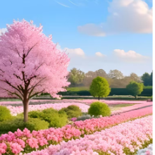 AI海报 | 触景生“花”·长沙燃气邀您解锁春日湘丰！