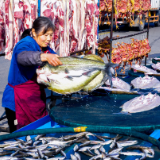 湖南岳阳六门闸:“湖湘年味”里的生态风干鱼盛景