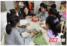 湘图文化志愿者服务队开展“爱心书屋”援建活动