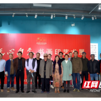 天心向党书画印艺术展开幕 到湖南国画馆赴一场艺术盛宴