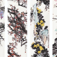 美轮美奂！湘西画家刘鸿洲238件作品在李自健美术馆展出
