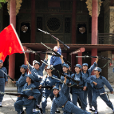 陕西泾阳：抗战时期青训共御敌 如今花开月正圆--社会·法治--人民网