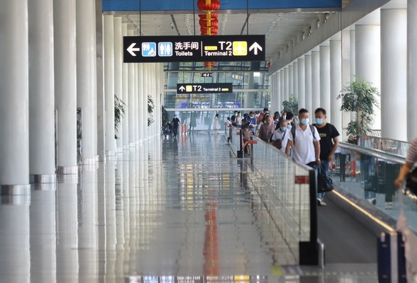 湖南机场国庆客流预计达到38万人次，比中秋假期增长45%