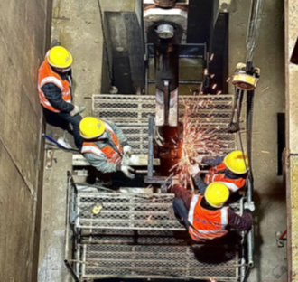 战枯保畅显担当 护航能源保民生 水运投船闸公司株洲船闸专项检修期间全力保障电煤运输