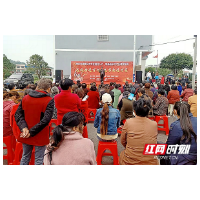 雨湖区“送戏曲进万村、送书画进万家”文艺惠民活动走进姜畲镇