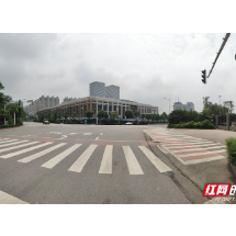 @湘潭司机 这个路口通行规则有改变，经过时请注意