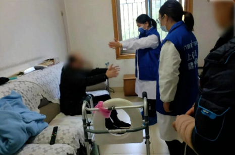 湘潭市六医院开展居家康复上门服务