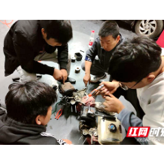 变废为宝！湘潭生物机电学校造出“卡丁车”