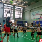 湘潭市职工气排球比赛火热开赛（图）