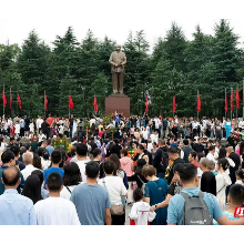 韶山文旅热度持续攀升 “双节”前三日接待游客超12万人次