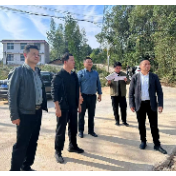 湘潭市两部门联合到生态绿心地区调研民生基础设施建设情况