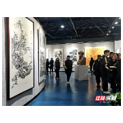 组图丨九三经典·楚怡杯·全国中国画书画作品展在湘潭开展