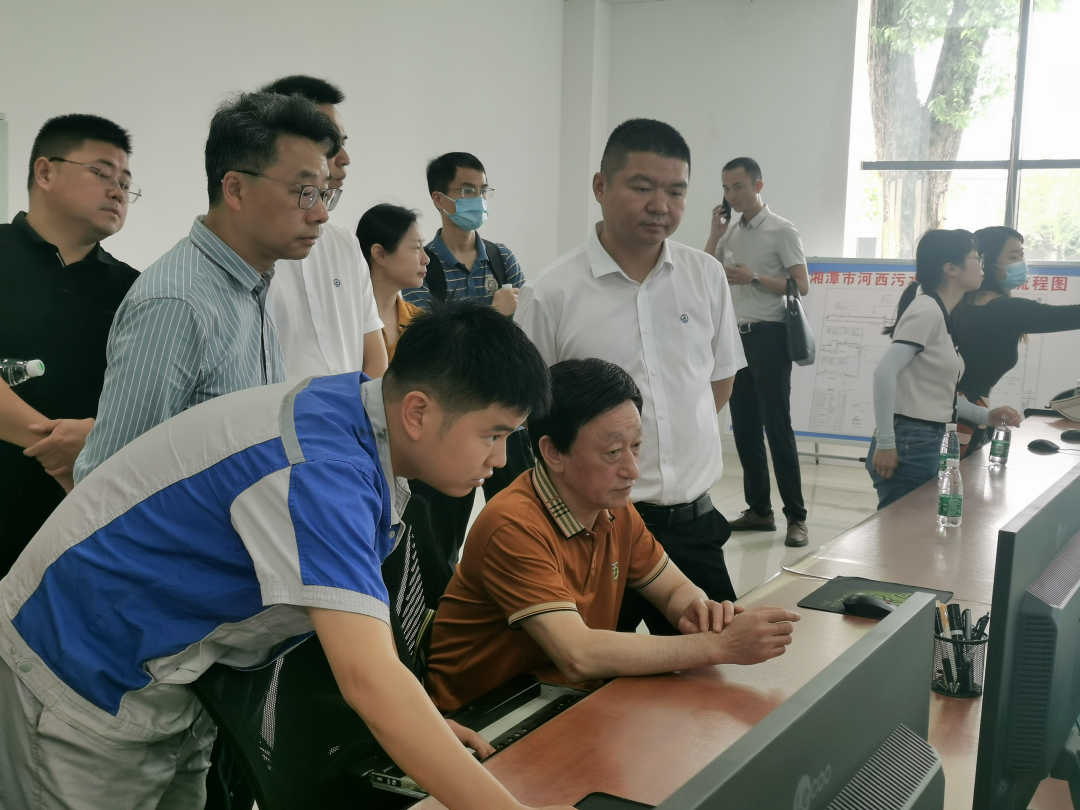 湘潭市生态环境局开展两区规划环境影响跟踪评价现场勘查