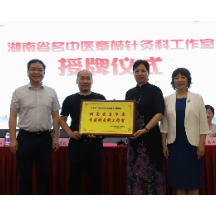 湖南省名中医章薇针灸科工作室落户湘潭市中医医院