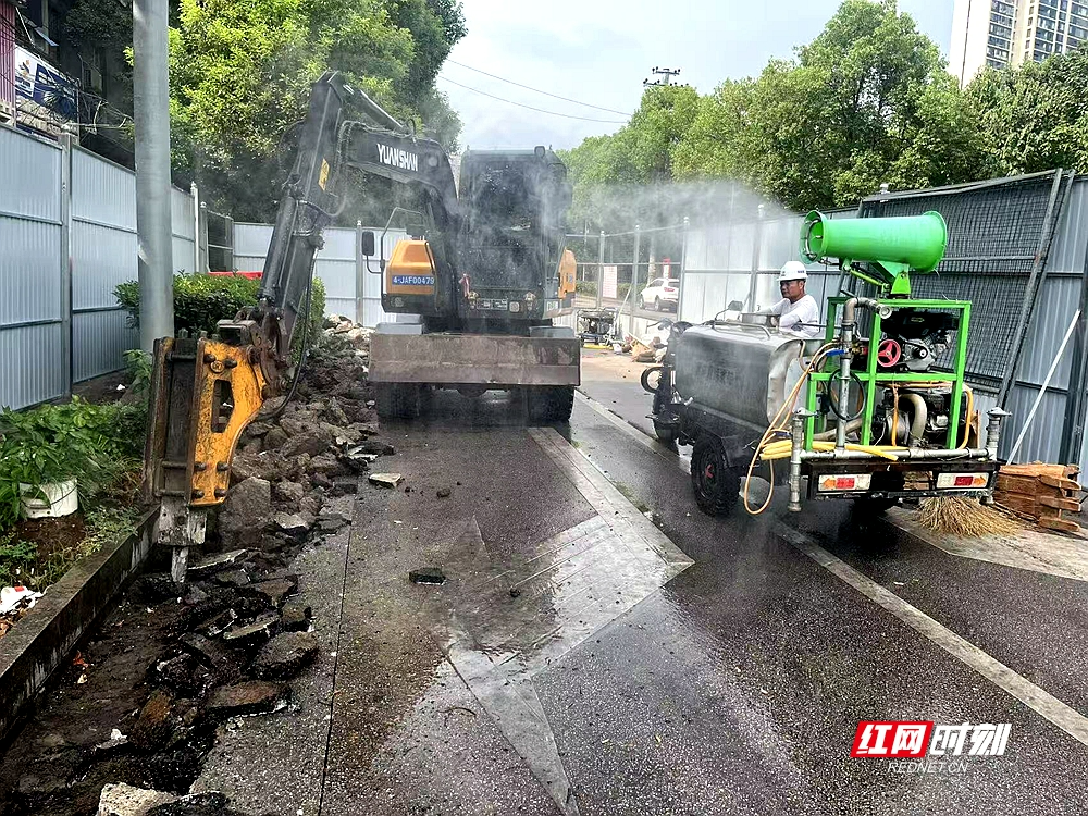惠及湘潭老城区十余万居民 大埠桥片区雨污分流改造项目正式启动