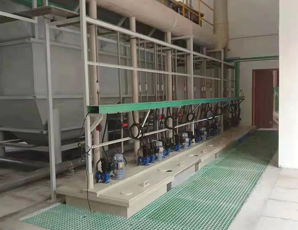 公司废水处理设备投入试运行阶段。.jpg