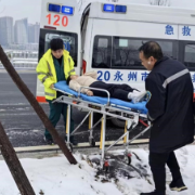 永州丨医路前行 雪中温情