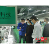 市工信局一行走访调研石门企业