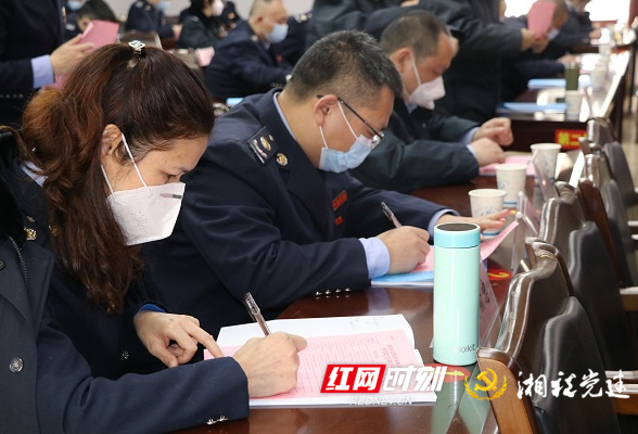 益阳资阳税务：现场述职“辣味足” 以述促干启新篇