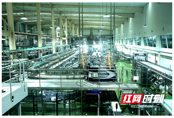 “智汇”蓝月谷｜顶津食品：每小时下线饮料51000瓶 “三次创业”成效显著