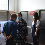 舌尖上的防疫战 湘潭市三中对食堂进行专项督查